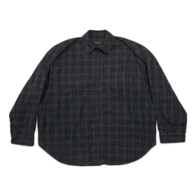 Camisa com mangas destacáveis, corte largo «Grey» 751728TOM172952