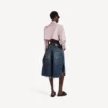 Camisa curta para mulher em rosa empoeirado