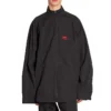 Camisa de fato de treino com fecho 3B Sports Icon «Black Red» 720158TKO481000