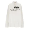 Camisa de manga comprida BB desenhada à mão, oversized «Branco» 725722TYB189000