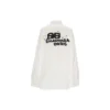 Camisa de manga comprida BB desenhada à mão, oversized «Branco» 725722TYB189000