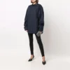 Camisa de manga comprida com botões e logótipo no colarinho «Navy» 671586TYB184100