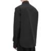 Camisa de manga comprida com botões e logótipo no colarinho «Preto» 671586TYB181000