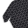 Camisa de manga comprida com estampado de logótipo «Preto» 671663TLLJ11070