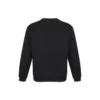 Camisa de manga comprida com gola redonda e padrão com logótipo da Balenciaga para homem, preta 583258TIV801000