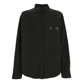 Camisa de manga comprida Gaffer, corte largo «Black» 719874TYB181000
