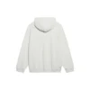 Camisa de manga comprida masculina Balenciaga FW21 «Hi My Name Is» com padrão alfabético, branca, 651799TKVF29081
