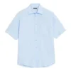 Camisa de manga curta «Azul claro» 584019TFO024850