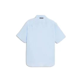 Camisa de manga curta «Azul claro» 584019TFO024850