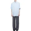Camisa de manga curta «Azul claro» 584019TFO024850