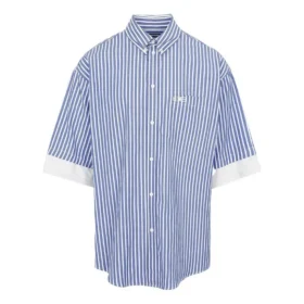 Camisa de manga curta com camadas BB Icon «Azul Branco» 699195TMM234640