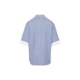 Camisa de manga curta com camadas BB Icon «Azul Branco» 699195TMM234640