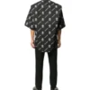 Camisa de manga curta com costas quadradas Balenciaga x WFP «Preto e Branco» 602026TIL251070
