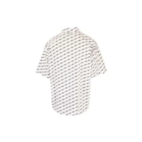 Camisa de manga curta com licença, corte largo «Branco» 626938TILS79040