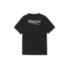 Camisa de manga curta larga com logótipo para homem, coleção SS20, preta 620969TIV521070