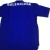 Camisa de popeline de algodão com logótipo nas costas «Azul» 556913TEM164210