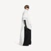 Camisa feminina com cauda em branco
