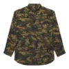 Camisa justa com padrão de camuflagem «Green» 659027TKL142840