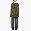 Camisa justa com padrão de camuflagem «Green» 659027TKL142840