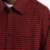 Camisa larga para homem em vermelho