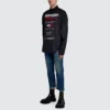 Camisa para limpeza a seco, corte largo «Black» 664626TEM161000