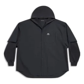 Camisa Unity Sports Icon com remendos, corte largo «Preto» 768771TNM601000