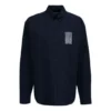 Camiseta com logótipo de código de barras «Navy» 662982TKM028065