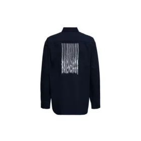 Camiseta com logótipo de código de barras «Navy» 662982TKM028065