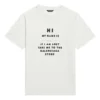 Camiseta com logótipo FW21 Branca 661705TKVF19081