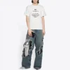 Camiseta com logótipo FW21 Branca 661705TKVF19081