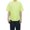 Camiseta com logótipo por toda a peça «Amarelo néon» 534332TILX67110