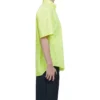 Camiseta com logótipo por toda a peça «Amarelo néon» 534332TILX67110