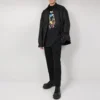 Camiseta com logótipo por toda a peça «Black» 681457TKO401000