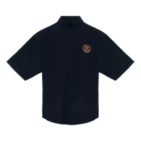 Camiseta com logótipo universitário «Est. 1917» «Azul escuro» 675643TYB184100