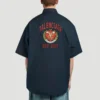 Camiseta com logótipo universitário «Est. 1917» «Azul escuro» 675643TYB184100