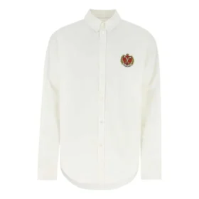 Camiseta com logótipo universitário «Est. 1917» «Branca» 675640TYB189000