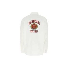 Camiseta com logótipo universitário «Est. 1917» «Branca» 675640TYB189000