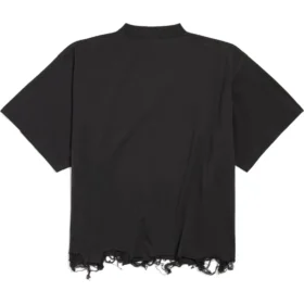 Camiseta curta BB Classic da Balenciaga, oversized “Preto” 783399TQVS81083 Camiseta curta BB Classic da Balenciaga, oversized “Preto” 783399TQVS81083