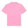 Camiseta de gola redonda com logótipo da Political Campaign, rosa/vermelha 641655TJVF75713