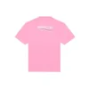 Camiseta de gola redonda com logótipo da Political Campaign, rosa/vermelha 641655TJVF75713