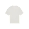 Camiseta de gola redonda com logótipo do patrocinador Branca 612965TJVD99054