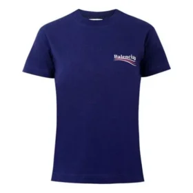 Camiseta de manga curta com logótipo em letras, azul 612964TIV521195 Camiseta de manga curta com logótipo em letras, azul 612964TIV521195