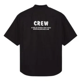 Camiseta de manga curta Crew “Preto” 622251TIM391000