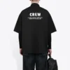 Camiseta de manga curta Crew “Preto” 622251TIM391000