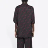 Camiseta de manga curta Minimal “Black Red” 658841TKO521076