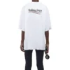 Camiseta de manga curta para Political Campaign, branca 620941TIV529040