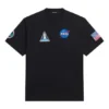 Camiseta de manga curta retro espacial Balenciaga x NASA “Preto” 651795TKVD71070