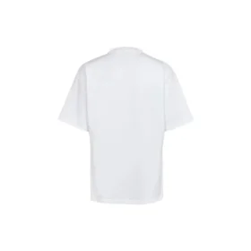 Camiseta masculina Balenciaga SS21 com a palavra, manga curta, branca 641613TJVI59040 Camiseta masculina Balenciaga SS21 com a palavra, manga curta, branca 641613TJVI59040
