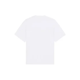 Camiseta masculina de manga curta com estampado SS21 e gola redonda, branca 651795TKV779040 Camiseta masculina de manga curta com estampado SS21 e gola redonda, branca 651795TKV779040