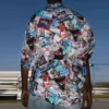 Camiseta Minimal All Over Cities “Multicolor” 681813TML058470
